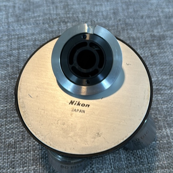 Nikon Optiphot Nosepiece with 4 BF objectives - Picture 9 of 12